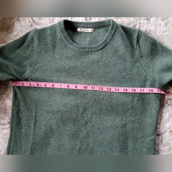 WoolOver Lambswool Sweater size 10 - Picture 7 of 9